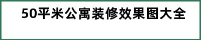 50平米公寓装修效果图大全