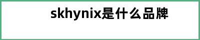 skhynix是什么品牌